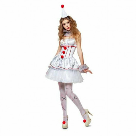Costume for Adults My Other Me Mystical Lady Female Clown (4 Pieces) - M/L