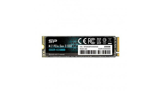 Cietais Disks Silicon Power P34A60M28 SSD M.2 - 256 GB