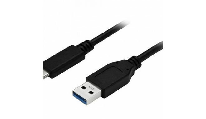 USB A to USB C Cable Startech USB315AC1M           Black