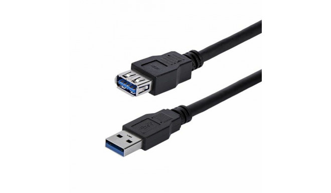 USB Cable Startech USB3SEXT1MBK         USB A Black