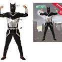 Costume for Adults Black Panther Black Superhero - M/L