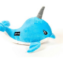 Soft toy for dogs Gloria Nuka 11 x 25 x 13 cm Narwhal Polyester polypropylene