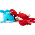 Soft toy for dogs Gloria Nuka 11 x 25 x 13 cm Narwhal Polyester polypropylene