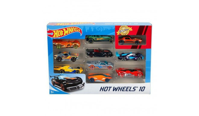 Vehicle Playset Hot Wheels Metal (10 Pcs)