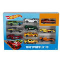 Transportlīdzekļu Rotaļu Komplekts Hot Wheels Metāls (10 Pcs)