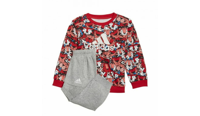 Bērnu Sporta Tērps Jogger Adidas Sarkans - 6-9 mēneši