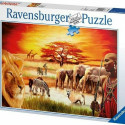 Puzzle Ravensburger Massai Pride (3000 Pieces)