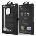 BMW BMHMP16L23PUSPK iPhone 16 Pro 6.3" black/black hardcase M Perforated And Stitched Line MagSafe