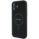Guess GUHMP16MPSAHMCK iPhone 16 Plus 6.7" black/black hardcase Saffiano Classic Logo MagSafe