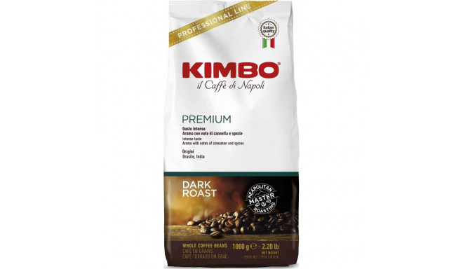 Kimbo Premium coffee beans 1 kg