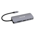 Verbatim Adapter Hub USB-C - HDMI/3xUSB-A/SD/microSD/2xUSB-C/Eternet aluminum/aluminum 32152
