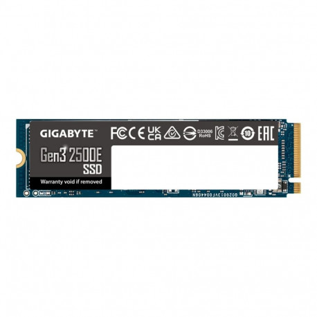 Gigabyte G325E1TB | 1000 GB | Solid-state drive interface PCIe 3.0x4, NVMe1.3 | Read speed 2400 MB/s