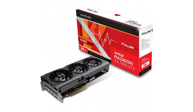 Sapphire Pulse Radeon RX 7900 XTX 24GB GDDR6 graphics card (11322-02-20G)