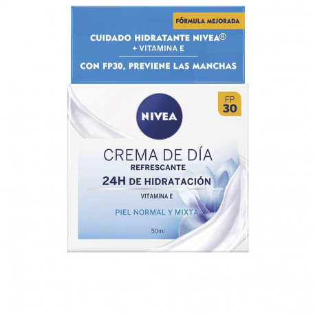 NIVEA CREMA DE DÍA REFRESCANTE hidratación y refrescante SPF30 50 ml