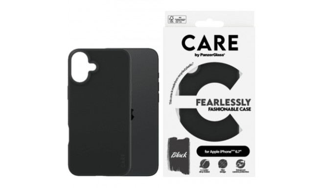 PanzerGlass CARE Fashion Colors iPhone 16 Plus schwarz