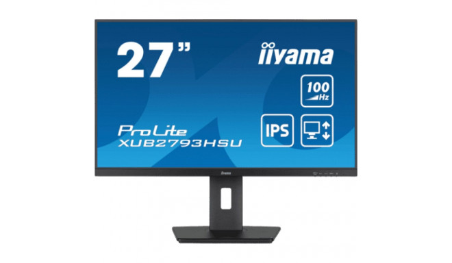 Iiyama PROLITE XUB2793HSU-B6 27'' FHD Monitor 100Hz