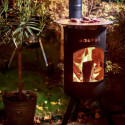 Bongiano SP rusty garden fireplace 3001R