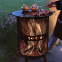 Bonfeu garden fire pit Bonves 45 basket black 4502