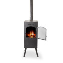 BonFeu BonCarré Garden Fireplace Black 3503
