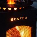 BonFeu BonCarré Garden Fireplace Black 3503