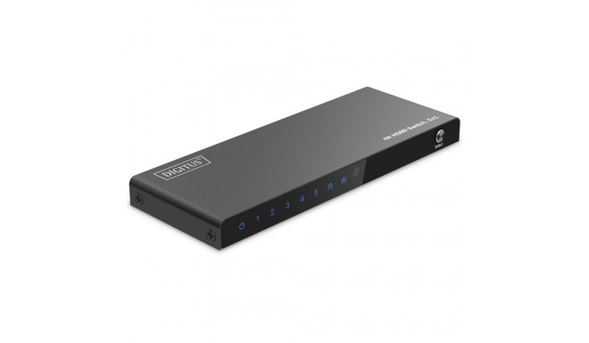 "DIGITUS HDMI Switch, 5x1 4K/60Hz HDCP 2.3"