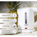 Kettle 1,0l white AD 127
