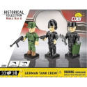 Blocks German tank crew 3 figurines