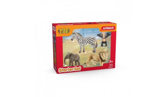 Figures set Wild Life Animals of Africa 4 figures