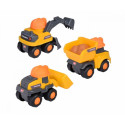 Vehicle ABC Builder Team 12 cm 3 types assortment