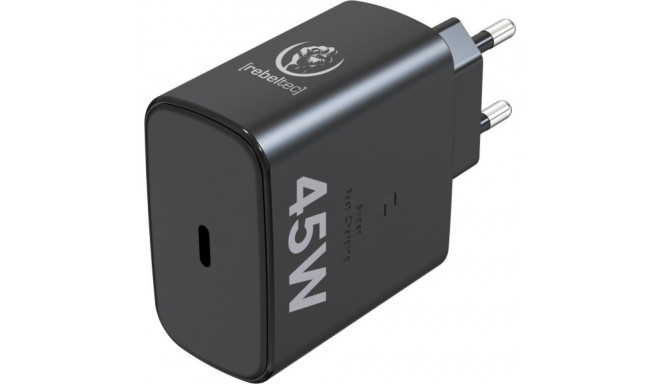 Fast charger PD45W USB-C for notebooks, phones,