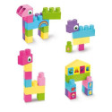 Big Blocks 26 pcs. pink