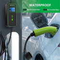 Mobile EV charger with adjustable 2in1