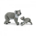 Figures WILD LIFE Koala mother with a baby