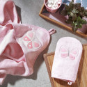 Bamboo bath washer for children and infants pink 347/07