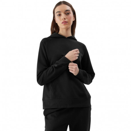 Bluza damska 4F F0955 głęboka czerń 4FWSS24TSWSF0955 20S L