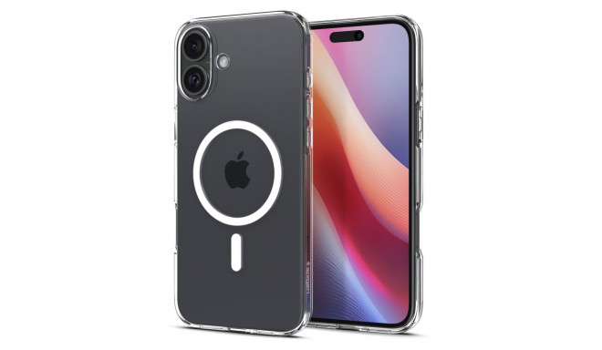 Spigen Liquid Crystal Mag Magsafe case for iPhone 16 Plus 6,7" clear