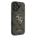 Guess case for iPhone 16 6,1" GUHCP16S4GMGBR 4G Big Logo brown