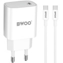 BWOO CDA159 Wall charger Type-C 20W PD + Type-C cable 1m