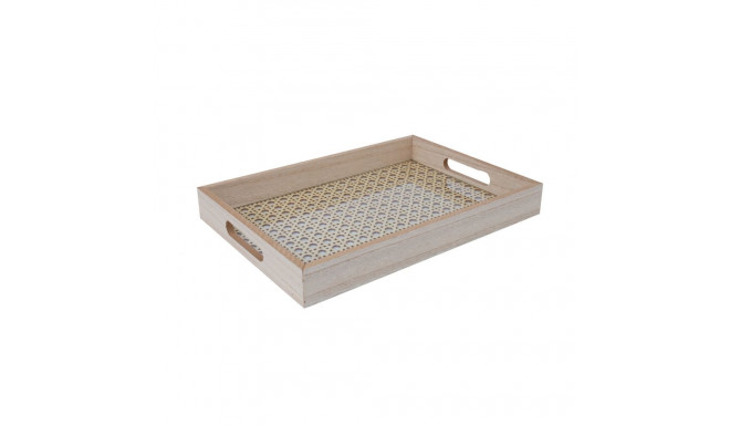 Tray HAZEL 35x25cm, beige