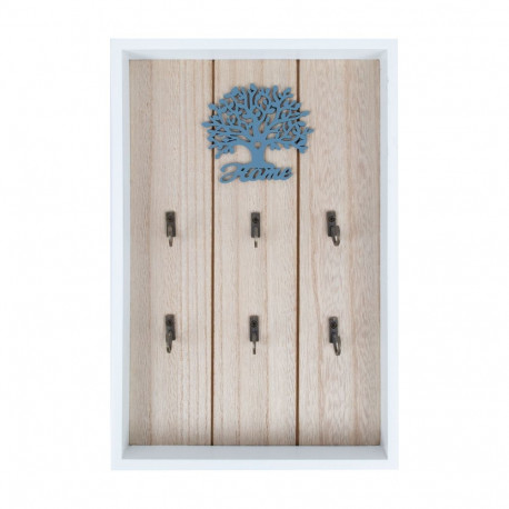 Key cabinet HAZEL 20xH30cm, blue tree