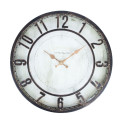 Wall clock BARRY D40cm, black frame