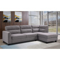 Corner sofa HELSINKI RC, light grey