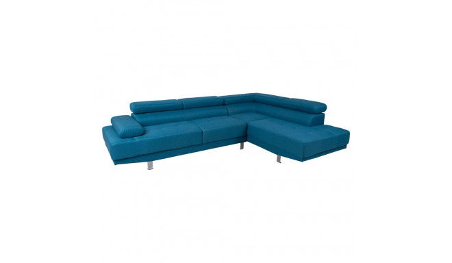 Corner sofa GALVIN RC, ocean blue