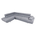 Corner sofa GALVIN LC, light grey