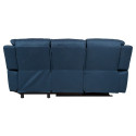 Nurgadiivan BERIT PN manuaalne recliner 214x95/160xH98cm, tumesinine