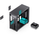 Jonsbo D41 Screen ATX Case, Tempered Glass - black