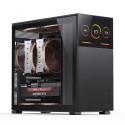 Jonsbo D41 Screen ATX Case, Tempered Glass - black