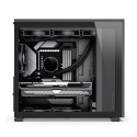 Jonsbo D41 Screen ATX Case, Tempered Glass - black