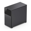 Jonsbo D41 Screen ATX Case, Tempered Glass - black
