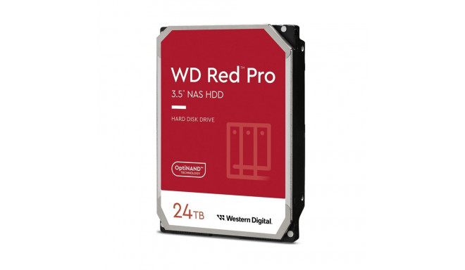 Western Digital Red Pro internal hard drive 24 TB 7200 RPM 512 MB 3.5" Serial ATA